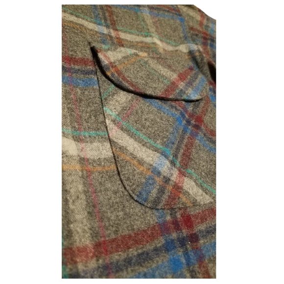 Pendleton Pure Virgin Wool Made in USA Button Up M - Picture 3 of 6